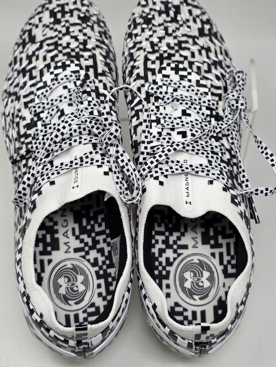 UNDER ARMOUR UA Magnetico Elite 5 FG Mens Size 11.5 6009198-001 Black White 2025 main image 7